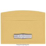 царевица Жени държач за карта Roseau кожени изделия Longchamp 6084PZ638