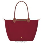 червен Жени оригинална чанта le pliage чанти Longchamp 6084PZ416 - Image 4