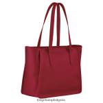червен Жени чанта le foulonne чанти Longchamp 6084PZ386 - Image 3