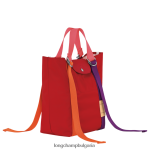 червен Жени чанта le pliage re-play чанти Longchamp 6084PZ52 - Image 3