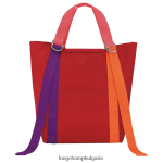 червен Жени чанта le pliage re-play чанти Longchamp 6084PZ52 - Image 4