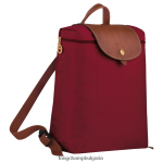 червен Жени le pliage оригинална раница чанти Longchamp 6084PZ443 - Image 3