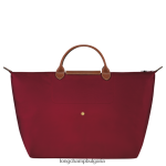 червен Жени le pliage оригинална чанта за пътуване чанти Longchamp 6084PZ807 - Image 4