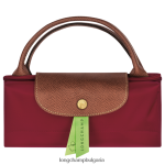 червен Жени le pliage оригинална чанта за пътуване чанти Longchamp 6084PZ807 - Image 6