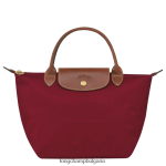 червен Жени le pliage оригинална чанта чанти Longchamp 6084PZ199