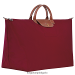 червен мъже le pliage оригинална чанта за пътуване чанти Longchamp 6084PZ814 - Image 3