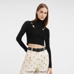 черен Жени 3d колан аксесоари Longchamp 6084PZ947 - Image 2