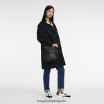 черен Жени 3d чанта през рамо чанти Longchamp 6084PZ312 - Image 2