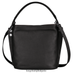 черен Жени 3d чанта през рамо чанти Longchamp 6084PZ312 - Image 4