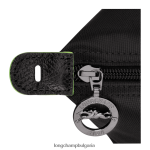черен Жени зелена пътна чанта le pliage чанти Longchamp 6084PZ786 - Image 5