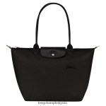 черен Жени зелена чанта le pliage чанти Longchamp 6084PZ30