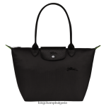 черен Жени зелена чанта le pliage чанти Longchamp 6084PZ409