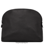черен Жени калъф за тоалетни принадлежности le foulonne чанти Longchamp 6084PZ875