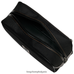 черен Жени кутия за тоалетни принадлежности boxford чанти Longchamp 6084PZ865 - Image 3