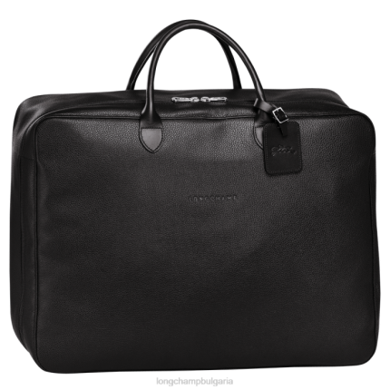 черен Жени куфар le foulonne чанти Longchamp 6084PZ826