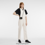черен Жени портмоне за монети box-trot с презрамка кожени изделия Longchamp 6084PZ516 - Image 2