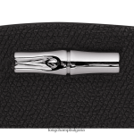 черен Жени портфейл розо кожени изделия Longchamp 6084PZ581 - Image 3