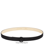 черен Жени пояс за бокс-тръс аксесоари Longchamp 6084PZ936
