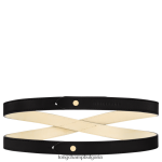черен Жени пояс за бокс-тръс аксесоари Longchamp 6084PZ945 - Image 3