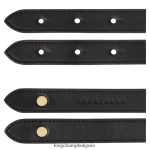 черен Жени пояс за бокс-тръс аксесоари Longchamp 6084PZ945 - Image 5