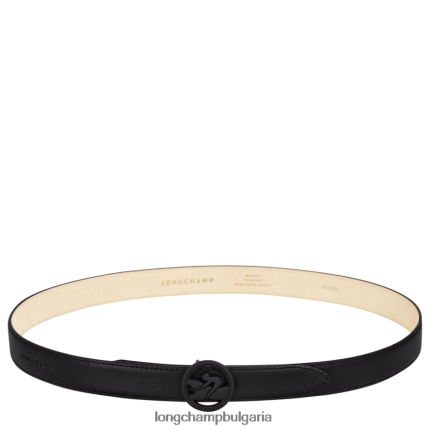 черен Жени пояс за бокс-тръс аксесоари Longchamp 6084PZ936
