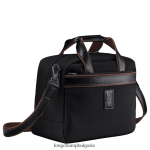 черен Жени пътна чанта boxford чанти Longchamp 6084PZ774 - Image 2