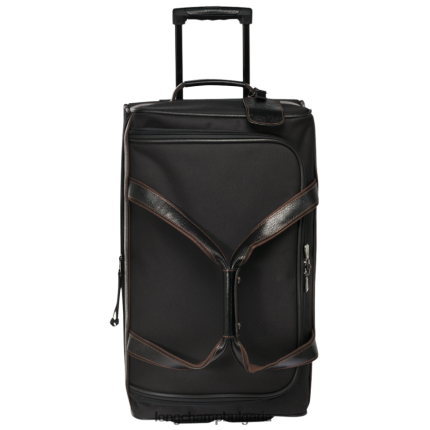 черен Жени пътна чанта boxford чанти Longchamp 6084PZ836
