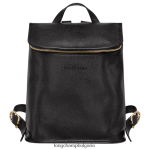 черен Жени раница le foulonne чанти Longchamp 6084PZ426