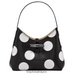 черен Жени розова скитник чанта чанти Longchamp 6084PZ383
