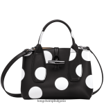 черен Жени розова чанта чанти Longchamp 6084PZ123