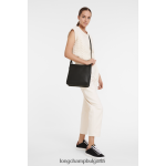 черен Жени чанта за кръст le foulonne чанти Longchamp 6084PZ280 - Image 2