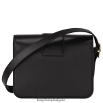 черен Жени чанта за кръстосано тяло box-trot чанти Longchamp 6084PZ228 - Image 4