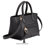 черен Жени чанта за пощенска кутия чанти Longchamp 6084PZ163 - Image 3
