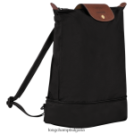 черен Жени чанта/раница през рамо чанти Longchamp X D'heygere 6084PZ323 - Image 3