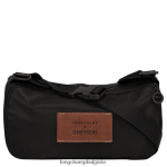 черен Жени чанта/раница през рамо чанти Longchamp X D'heygere 6084PZ323 - Image 5