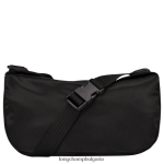 черен Жени чанта/раница през рамо чанти Longchamp X D'heygere 6084PZ323 - Image 7