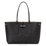 черен Жени чанта Roseau чанти Longchamp 6084PZ368 - Image 5