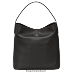 черен Жени чанта Roseau Essential Hobo чанти Longchamp 6084PZ356 - Image 4