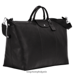 черен Жени le foulonne пътна чанта чанти Longchamp 6084PZ827 - Image 3