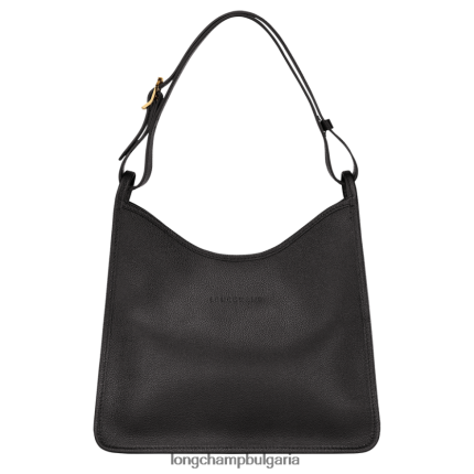 черен Жени le foulonne скитник чанта чанти Longchamp 6084PZ388