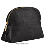 черен Жени le foulonne торбичка кожени изделия Longchamp 6084PZ694 - Image 2
