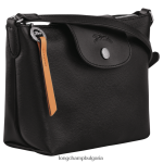 черен Жени le pliage city чанта през рамо чанти Longchamp 6084PZ223 - Image 3