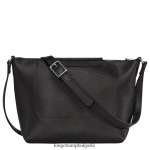 черен Жени le pliage city чанта през рамо чанти Longchamp 6084PZ223 - Image 4