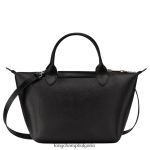 черен Жени le pliage city чанта с горна дръжка чанти Longchamp 6084PZ87 - Image 3