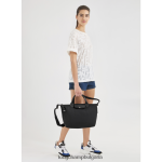 черен Жени le pliage енергийна чанта чанти Longchamp 6084PZ40 - Image 2