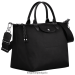 черен Жени le pliage енергийна чанта чанти Longchamp 6084PZ40 - Image 3