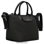 черен Жени le pliage енергийна чанта чанти Longchamp 6084PZ72 - Image 3