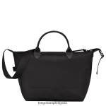 черен Жени le pliage енергийна чанта чанти Longchamp 6084PZ40 - Image 4