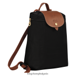 черен Жени le pliage оригинална раница чанти Longchamp 6084PZ441 - Image 3