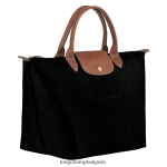 черен Жени le pliage оригинална чанта чанти Longchamp 6084PZ204 - Image 3